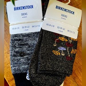 2 Pair bundle, limited edition Birkenstock socks💕 Women’s US 8-10, EU 39-41